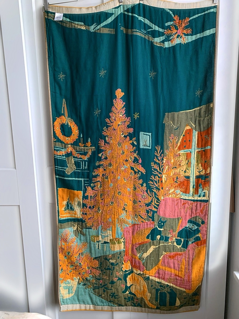 Lila&Jack 2 Pieces Christmas Vibe bath towel or Home Decorator